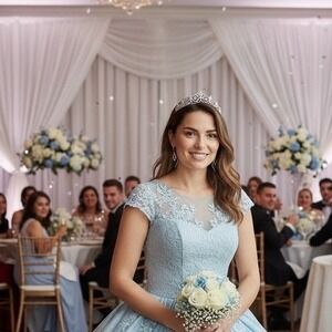 Gold Diamond Shape Dangle Earrings Blue Gemstone Sparkle Accent